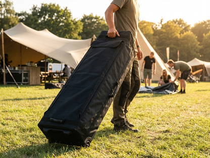 Carry bag with wheels, black, for Flextents Xtreme 50 - view 3