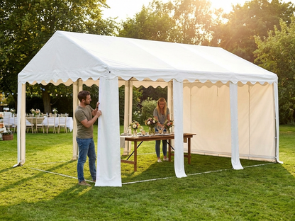 White PVC marquee roof cover 5x6m for event shelter