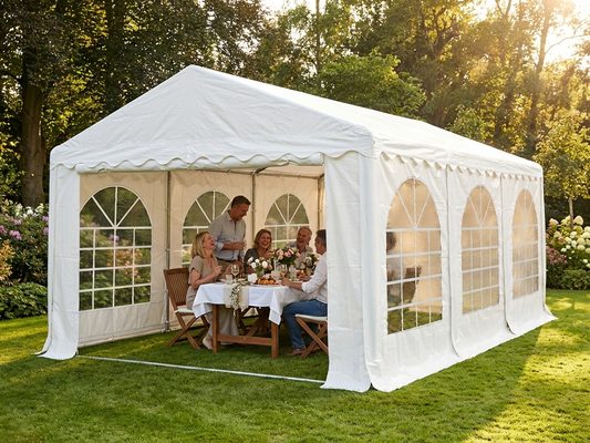 White 3x6 m Marquee Tent for Outdoor Events - product detail
