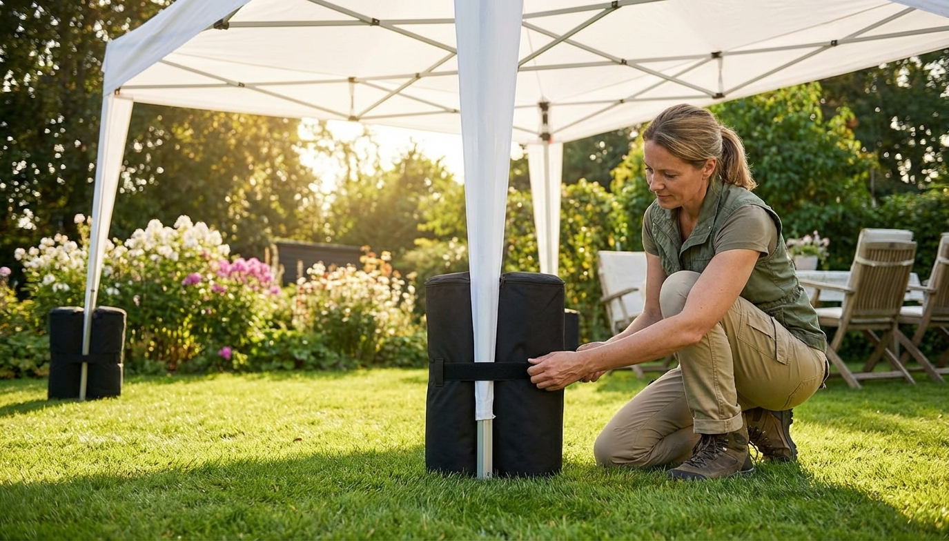 Black heavy duty sandbags made of polyester with PVC backing - product detail
