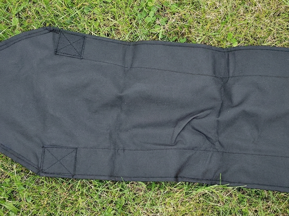 Black raingutter for FleXtents, 6 metres long, waterproof - product detail