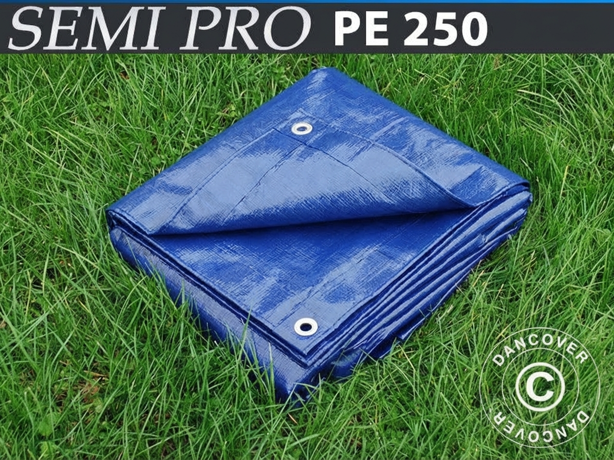 Blue tarpaulin 3x10 meters, perfect for outdoor protection