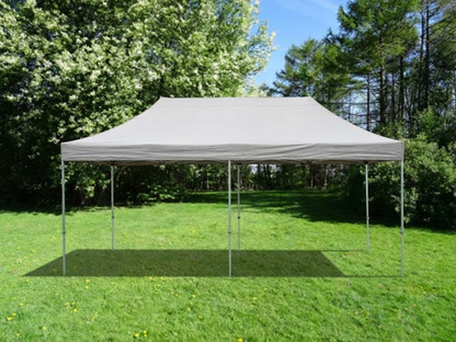 Latte pop up gazebo with aluminium frame and sidewalls