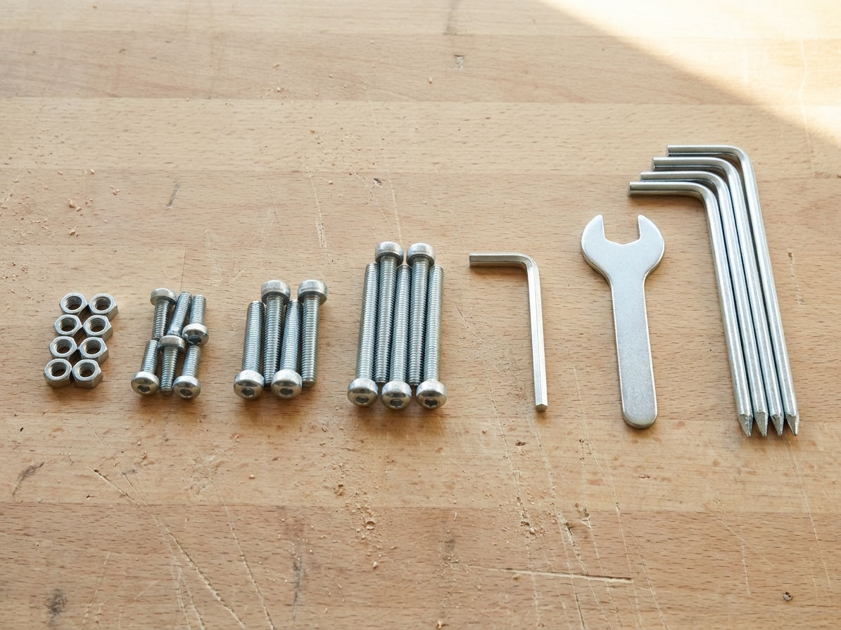 Steel hardware assortment for domestic and industrial use - product detail