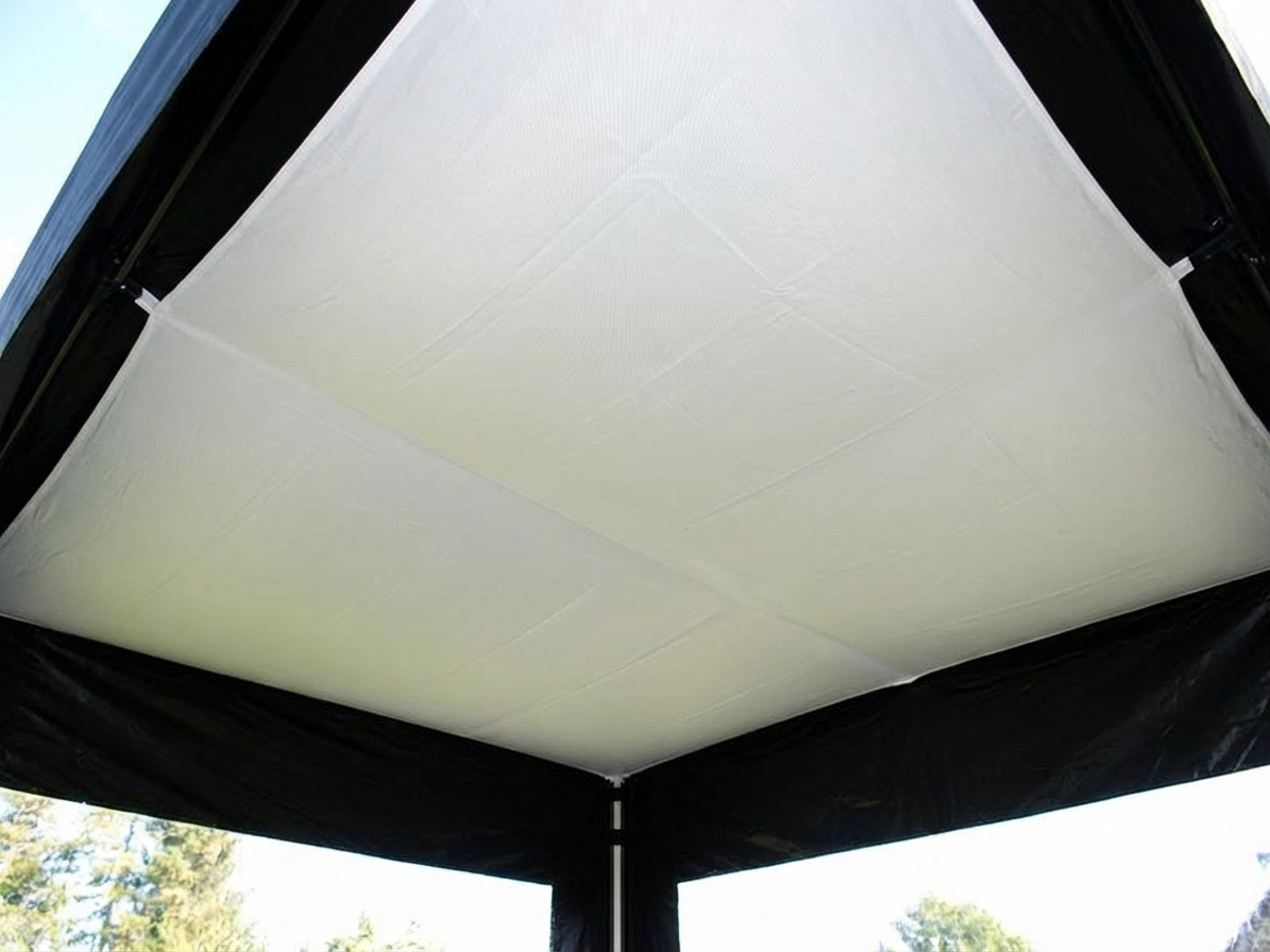 White pop-up gazebo roof lining for 3x3m frame