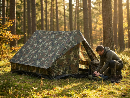 Camouflage tent for outdoor camping - view 3