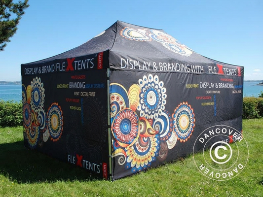 Pop up gazebo 4x6m white with aluminium frame for outdoor events - product detail
