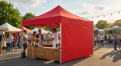 FleXtents sidewall print for events, size 21x240 cm