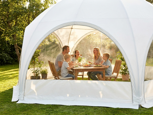 Dome Marquee Sidewall with Window 3x1.95m White - product detail