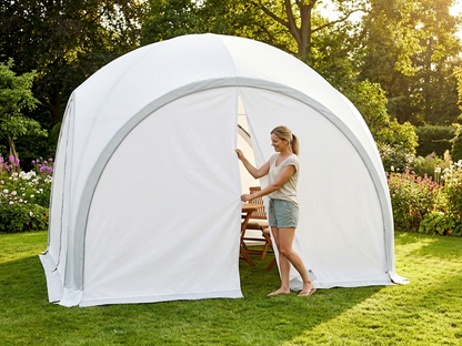 White PVC Dome Marquee Sidewall for Events
