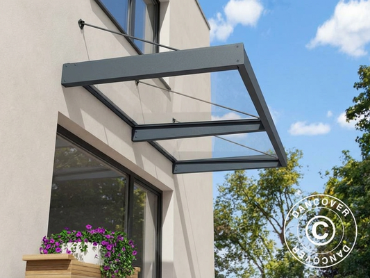 XL Dark Grey Canopy Shelter for outdoor protection