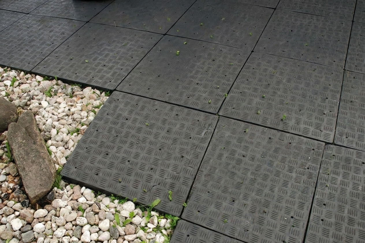 Flooring PRO in Anthracite, Recycled PE Material - product detail