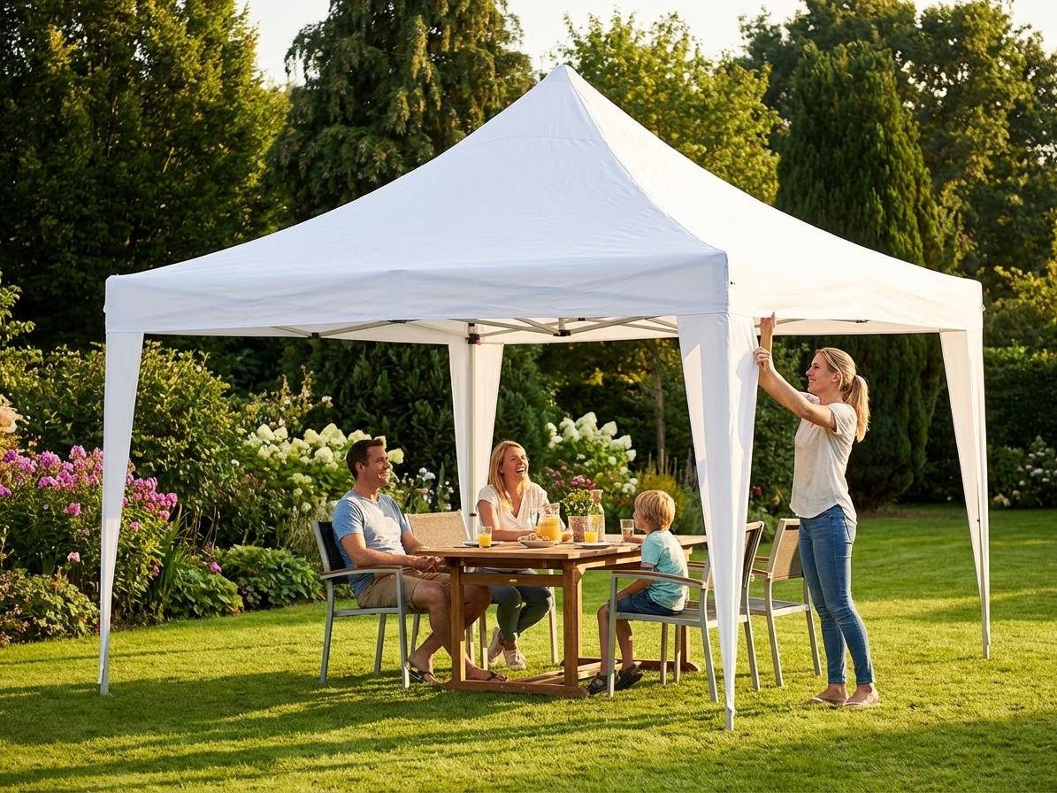 White gazebo roof cover 3x4.5m for outdoor events - product detail