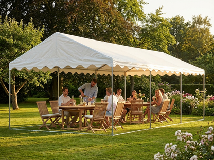 White PVC marquee roof cover 8x12m for outdoor events
