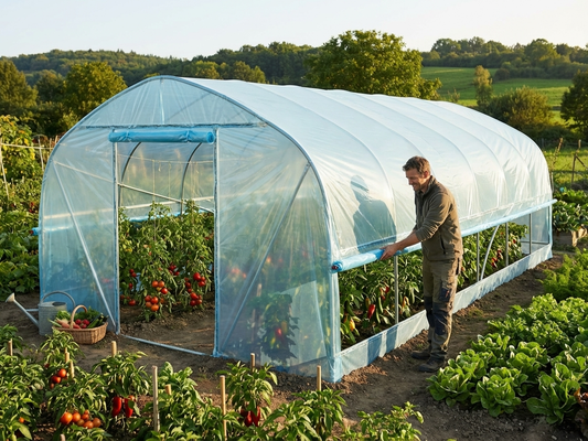 Polytunnel Greenhouse Cover Transparent UV-Resistant - product detail