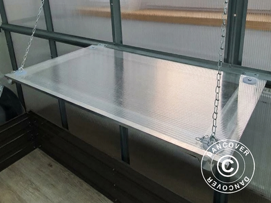 Greenhouse shelf 72x40 cm made from polycarbonate and galvanised steel
