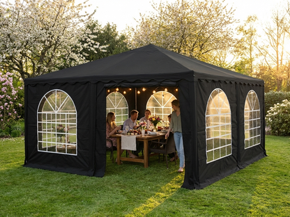 Black Pagoda Marquee 7x7 m for Outdoor Events - view 3