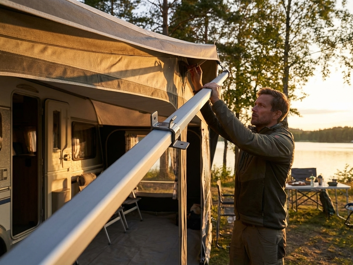 Aluminium roof pole 1.67m grey ideal for construction - product detail