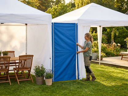 Blue gazebo infill joint panels for outdoor use - view 3