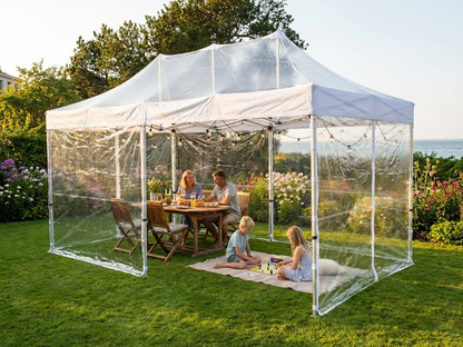 Transparent Pop Up Gazebo 4x6m for Outdoor Events