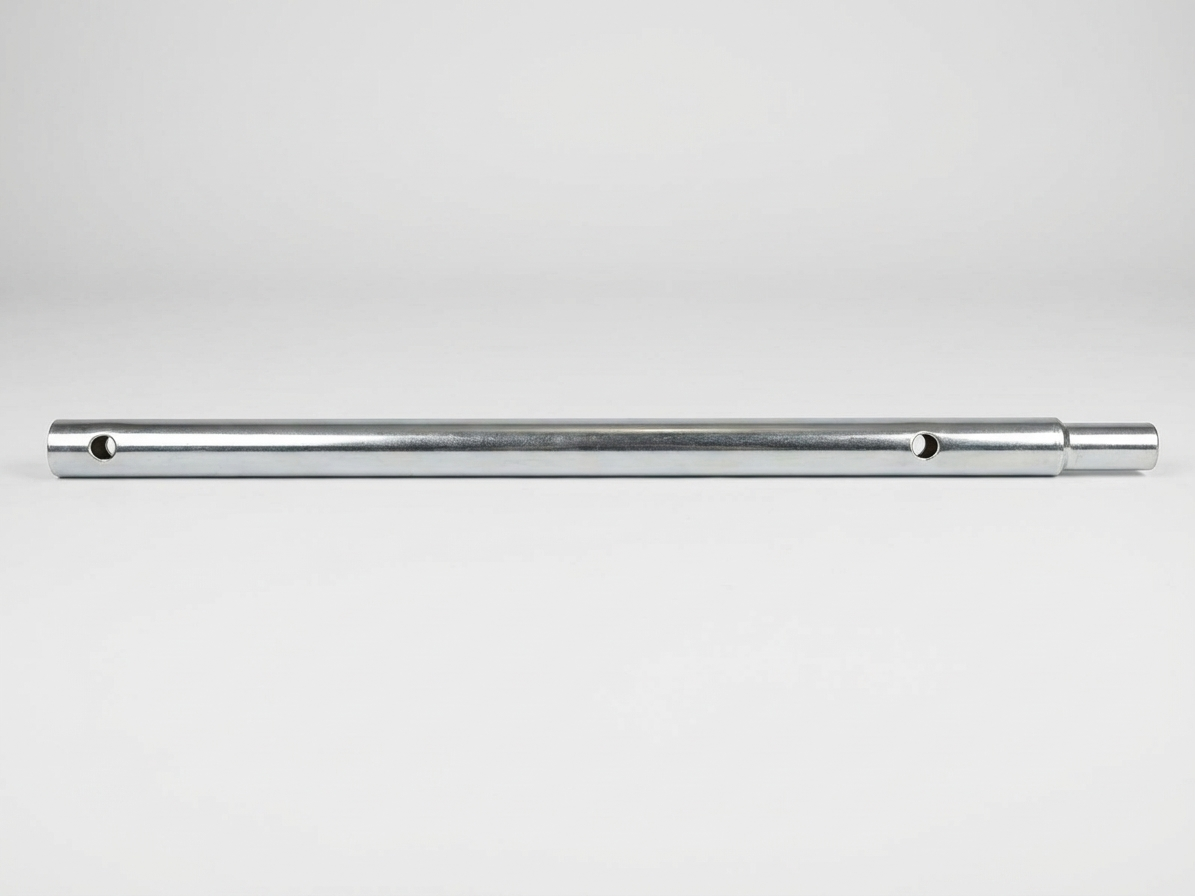Galvanised steel back leg for industrial storage systems