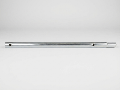 Galvanised steel back leg for industrial storage systems