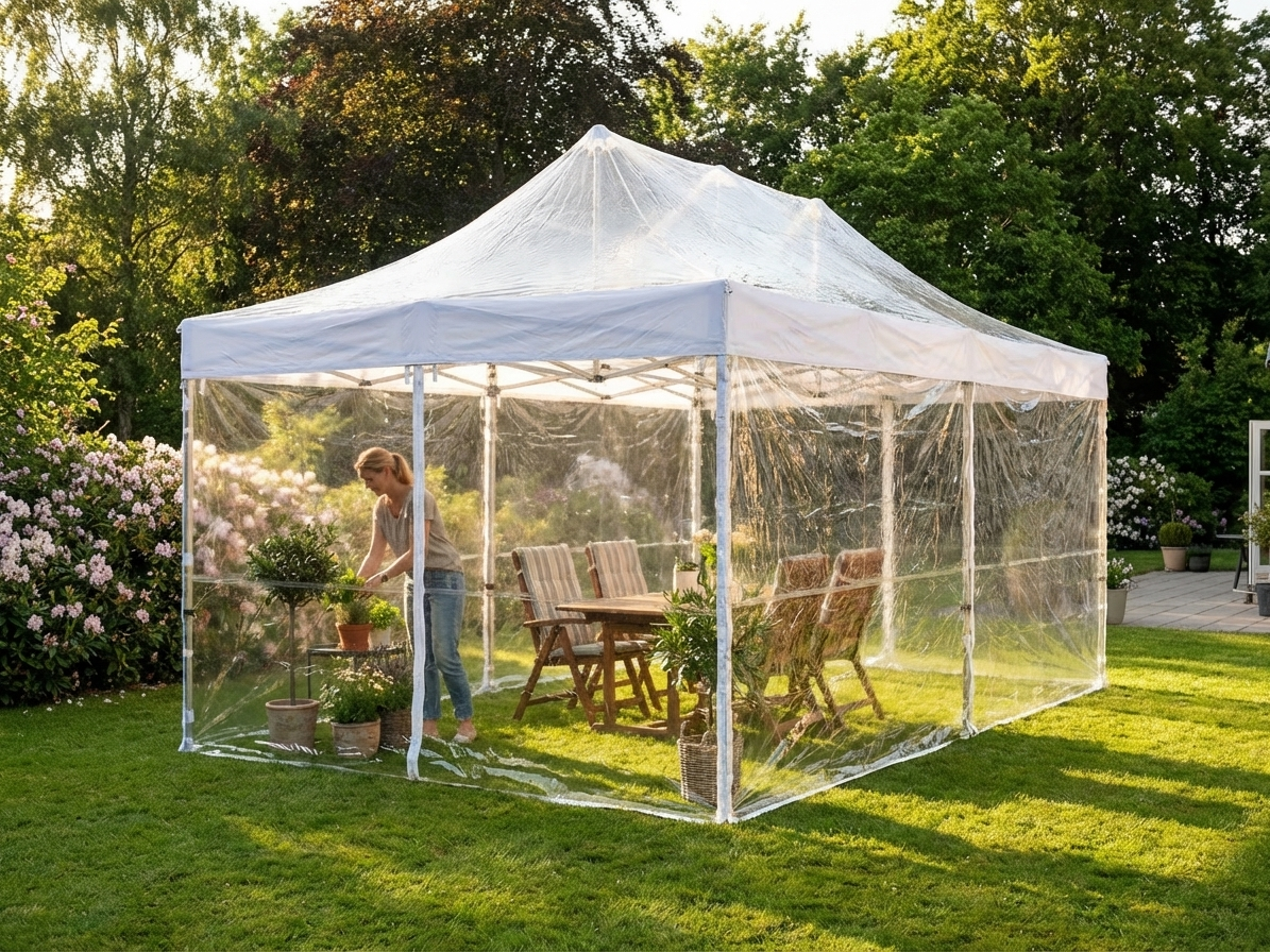 Transparent Pop Up Gazebo 4x6m for Outdoor Events - product detail