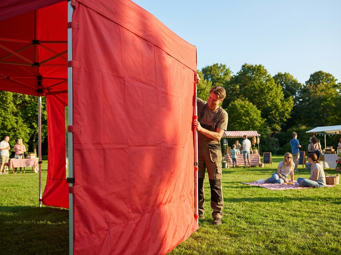 FleXtents Sidewall 70x50 cm for event use - view 3