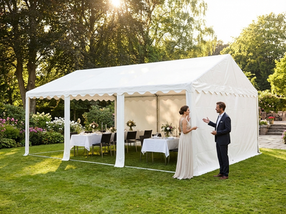 White PVC marquee roof cover 6x10 m