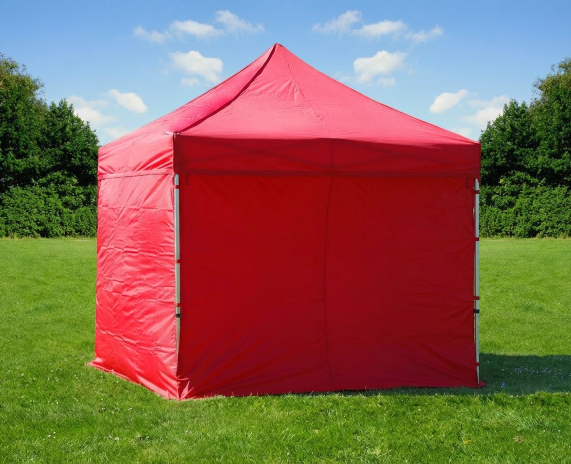 Flexible tent sidewall 70x200 cm made from durable PVC for event use