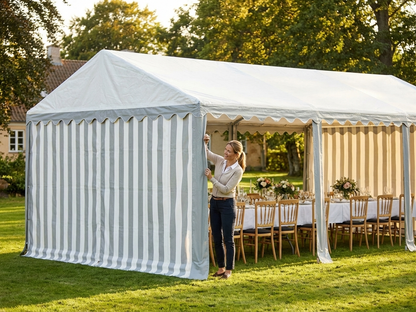 White/Grey Roof Cover for 4x10m Marquee - product detail