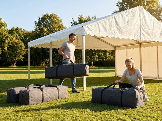 Black Marquee Carry Bag 4x5m for Outdoor Events