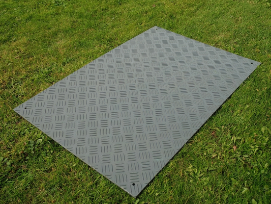 Grey party flooring mat for events made from recycled LDPE plastic