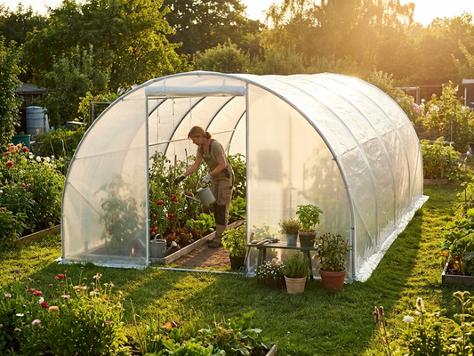 Polytunnel Greenhouse Cover 4x10 m Translucent UV Water Resistant - product detail
