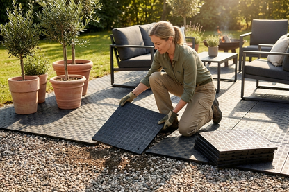 Flooring PRO in Anthracite, Recycled PE Material