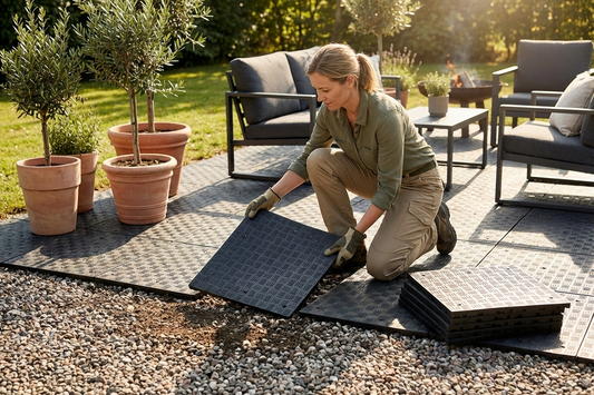 Flooring PRO in Anthracite, Recycled PE Material