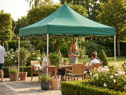 Green gazebo roof cover 4x6m for outdoor events - view 3