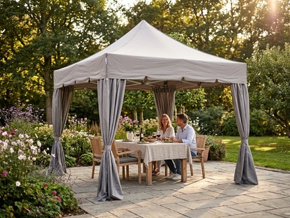 Pop Up Gazebo 3x3m Latte with Aluminium Frame - product detail