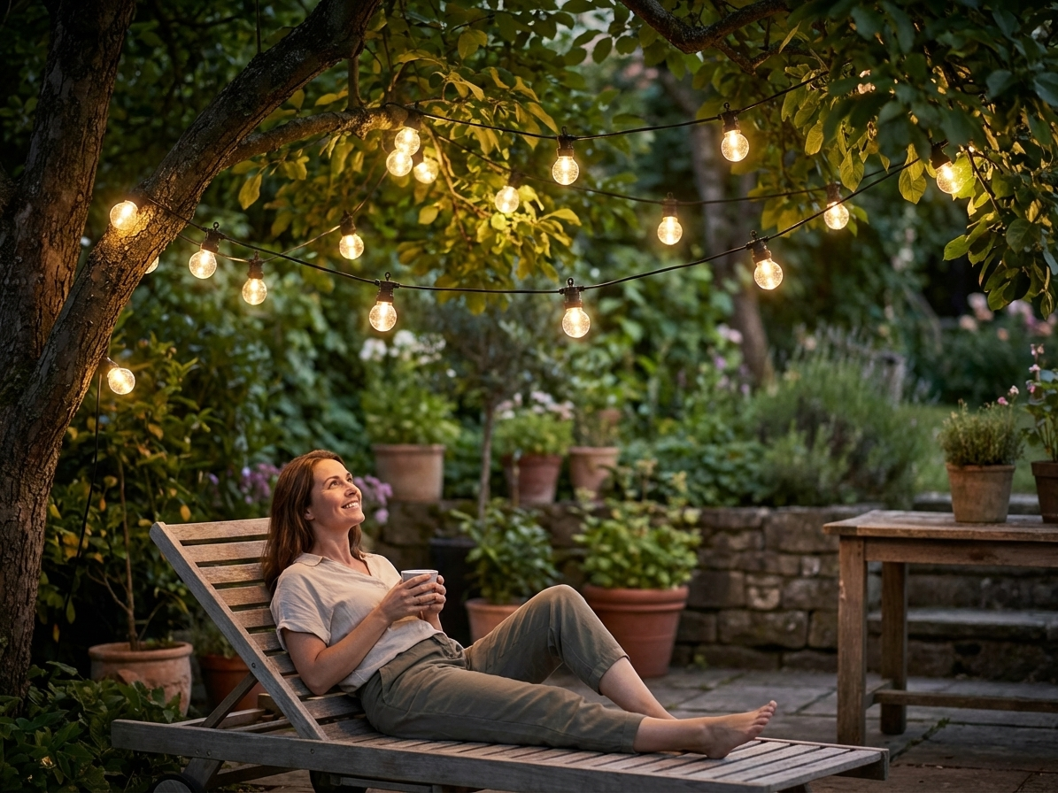 LED Fairy Lights in 3m length, black, clear, and warm white