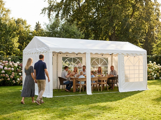 White 3x6 m Marquee Tent for Outdoor Events