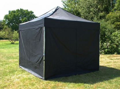 Black 3x3 m gazebo sidewall for outdoor events - product detail
