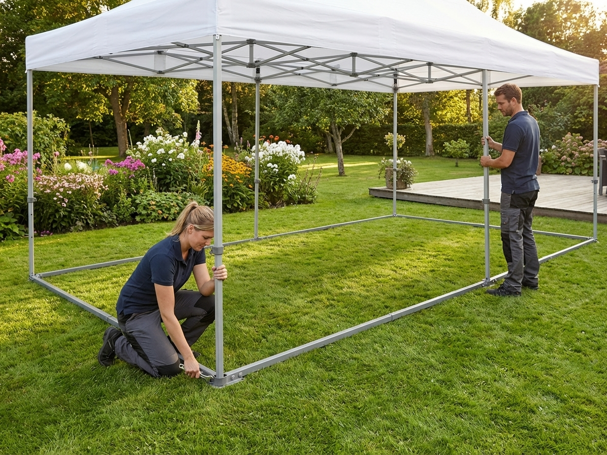 Steel Ground Bar for event and canopy support - product detail