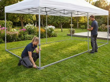 Steel Ground Bar for event and canopy support - product detail