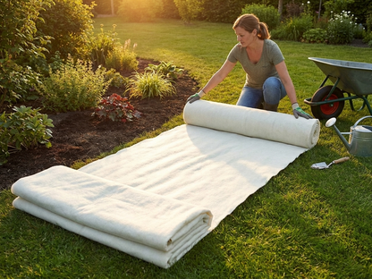 Geotextile Landscape Fabric in Nature colour for gardening - product detail