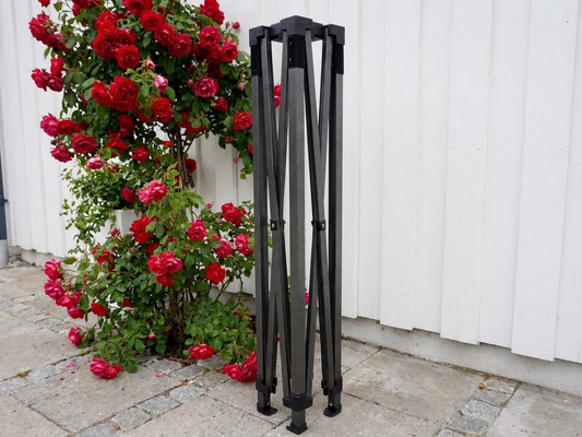 Steel gazebo frame in anthracite for outdoor events - product detail
