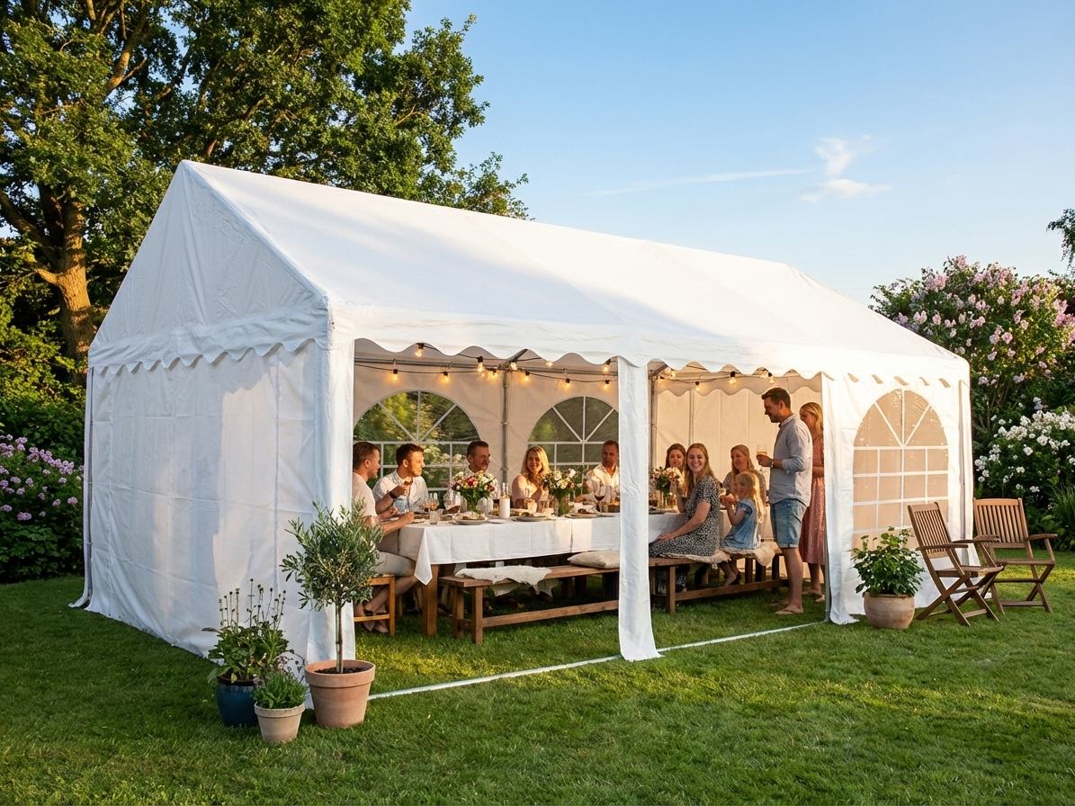 White 4x6m Marquee for Events - product detail