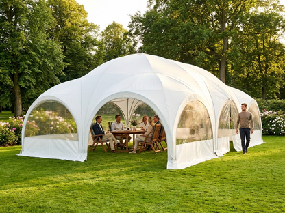 White dome marquee 6x9 m for outdoor events - view 3