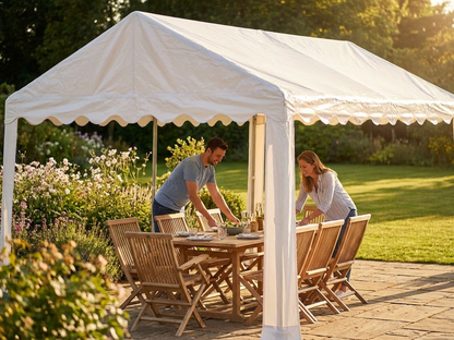 White 3x6m PE marquee roof cover for outdoor events