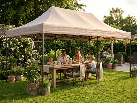 Latte 3x6m gazebo roof cover for outdoor use