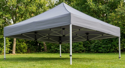 Pop up gazebo 4x4 m grey with aluminium frame for outdoor events - product detail